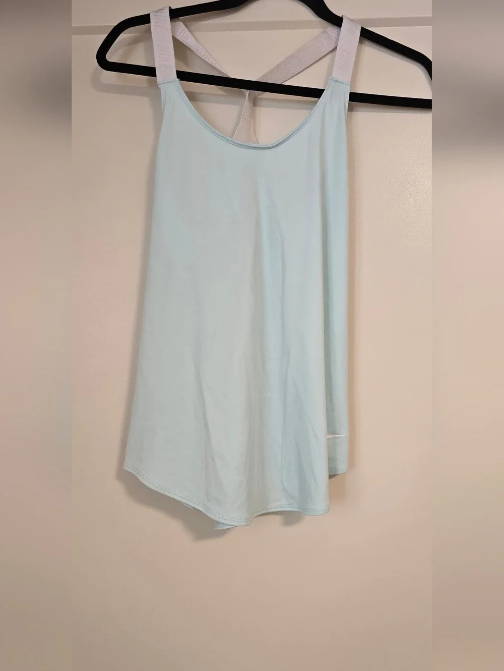 Light Blue Womens Nike Tank Top